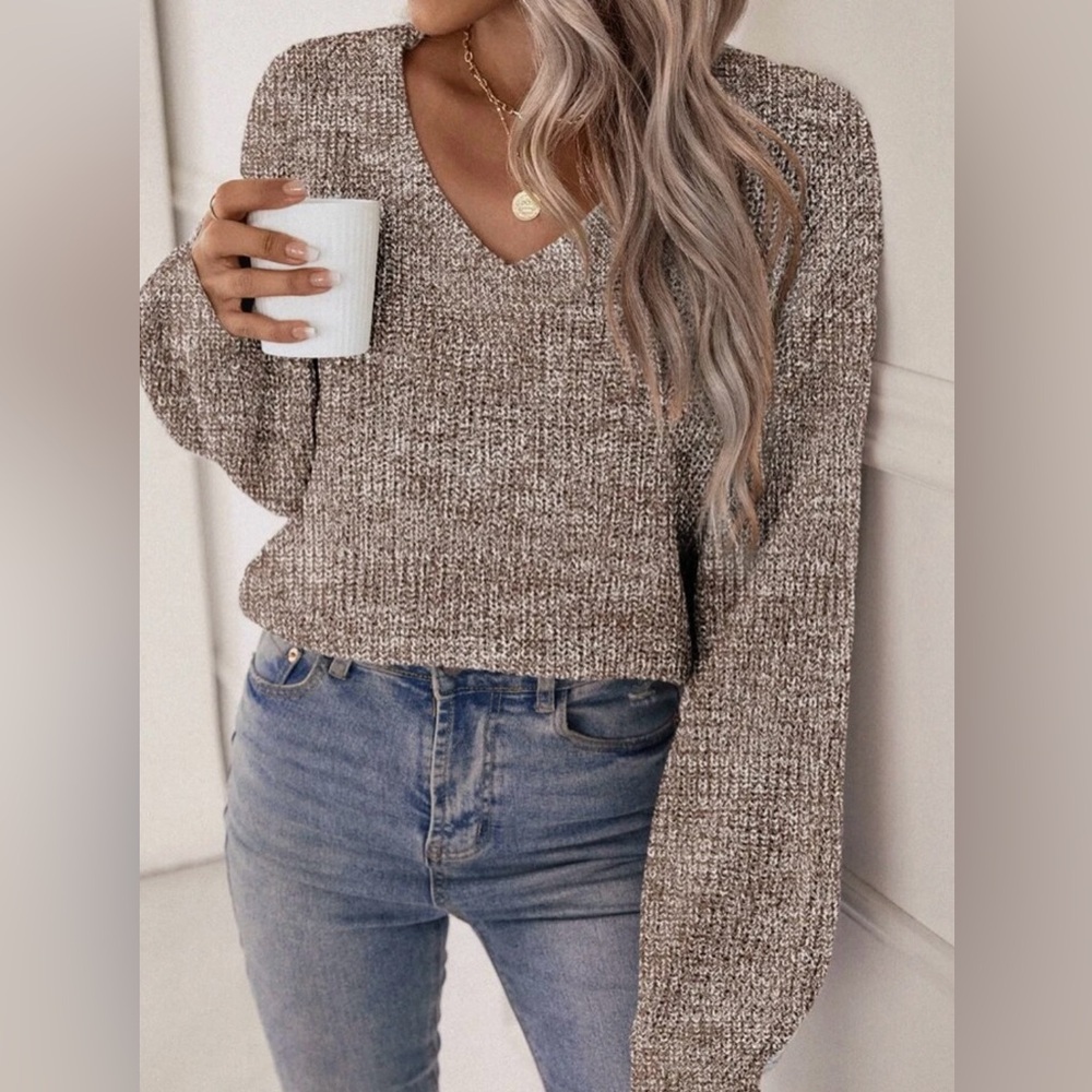 Chunky Brown Sweater